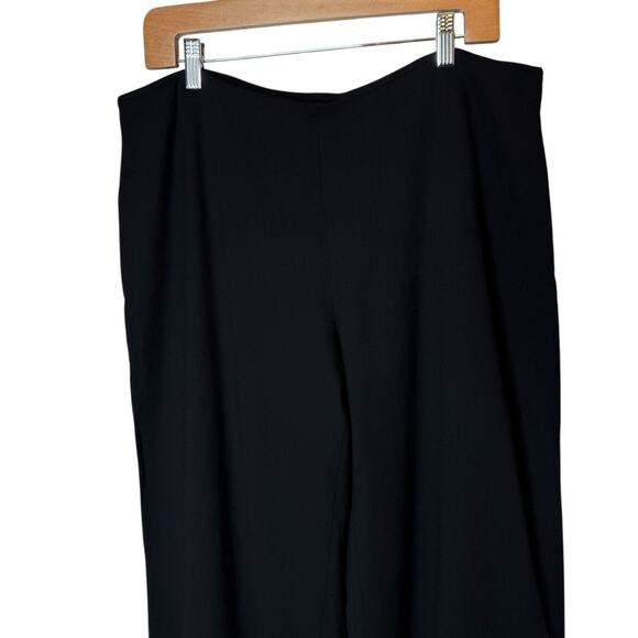Eileen Fisher Merino Wool Wide Leg Pants - Picture 2 of 4